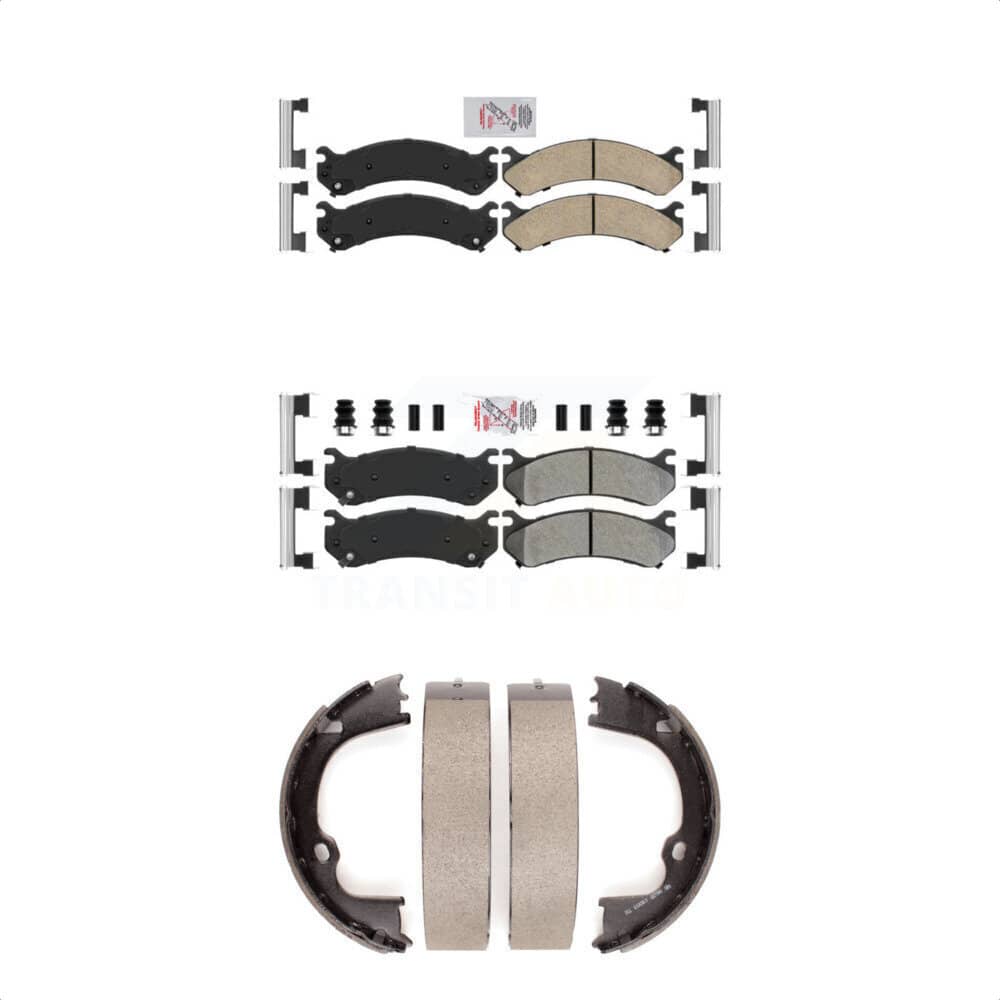 Transit Auto - KNN-100630 - Front and Rear Disc Brake Pad Kits