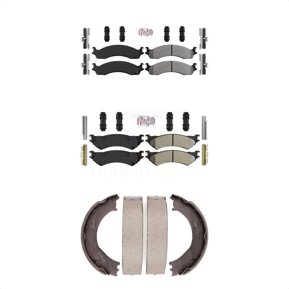 Transit Auto - KNN-100862 - Front and Rear Disc Brake Pad Kits