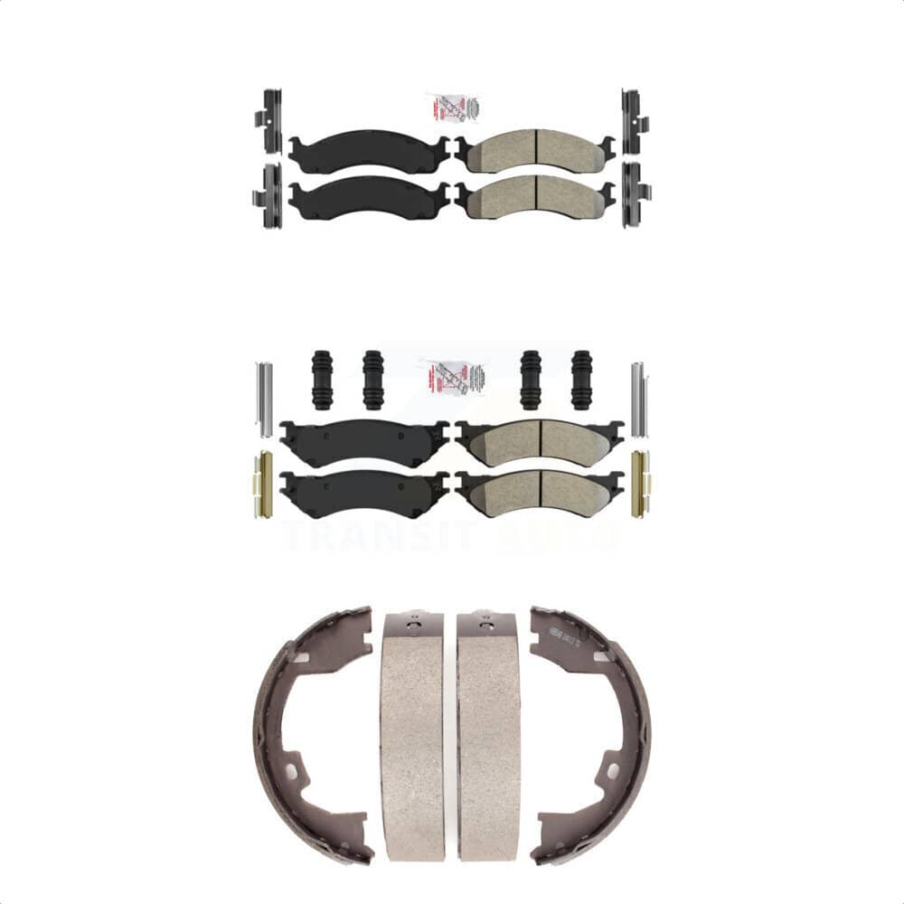 Transit Auto - KNN-100865 - Front and Rear Disc Brake Pad Kits