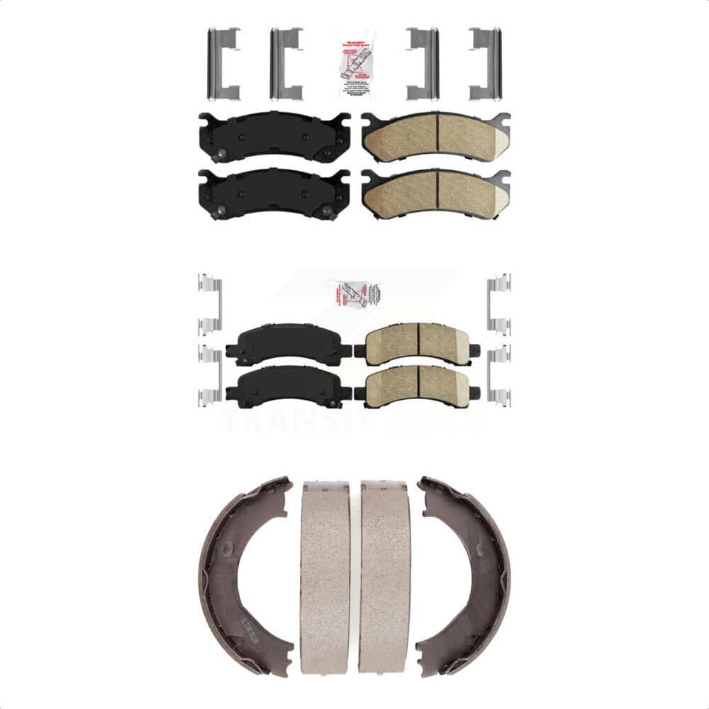Transit Auto - KNN-100915 - Front and Rear Disc Brake Pad Kits