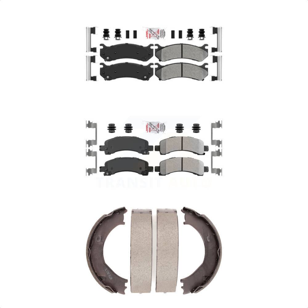 Transit Auto - KNN-100918 - Front and Rear Disc Brake Pad Kits