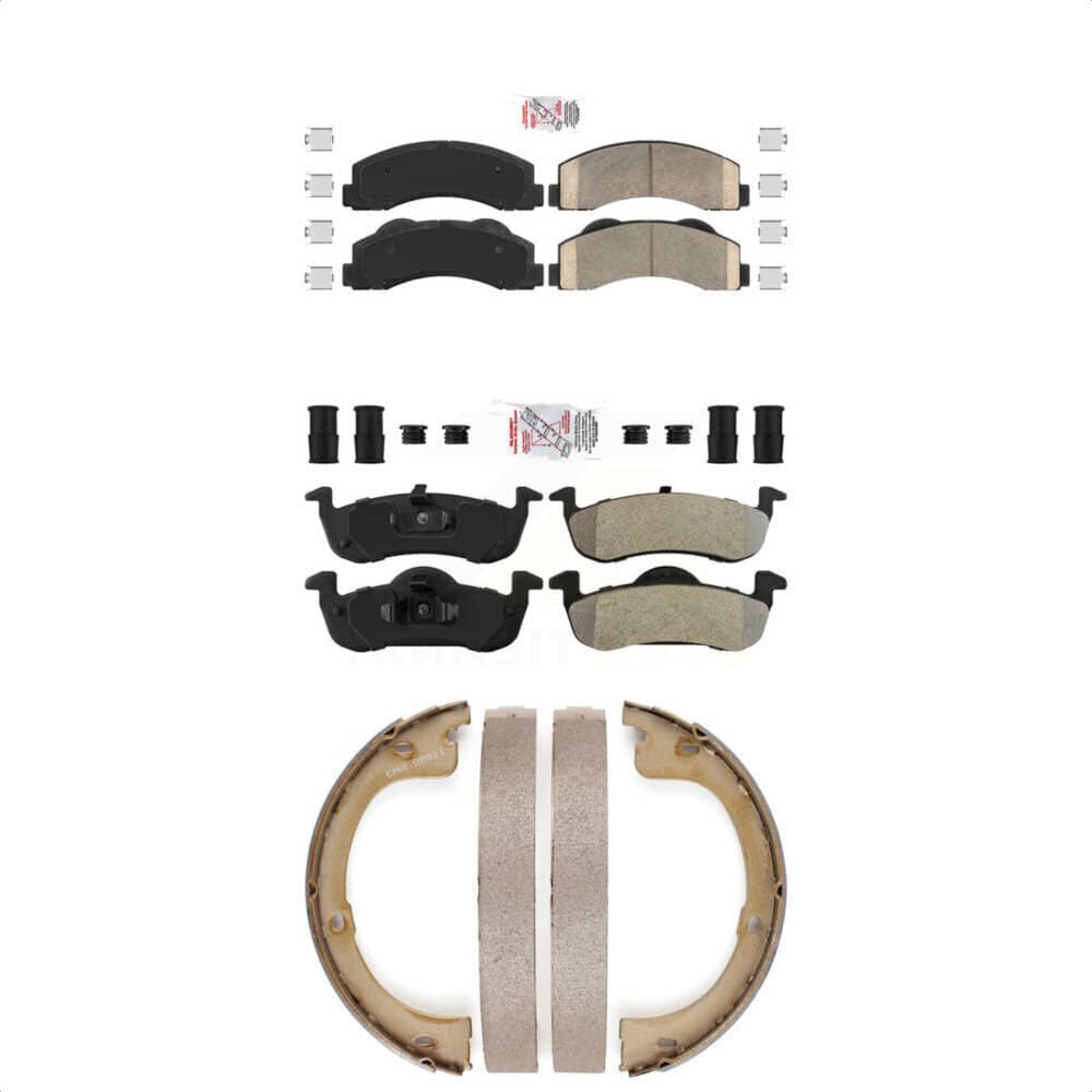 Transit Auto - KNN-100931 - Front and Rear Disc Brake Pad Kits