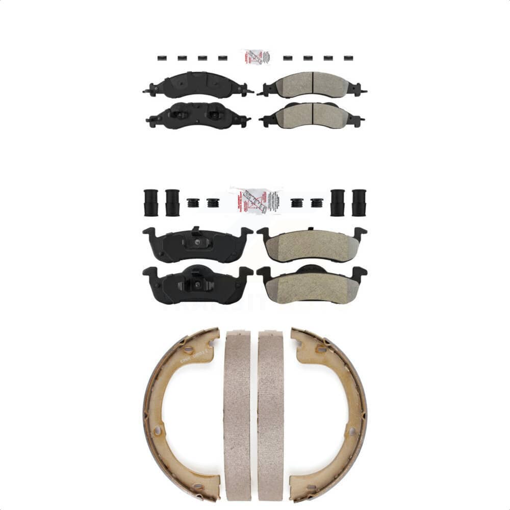 Transit Auto - KNN-100932 - Front and Rear Disc Brake Pad Kits
