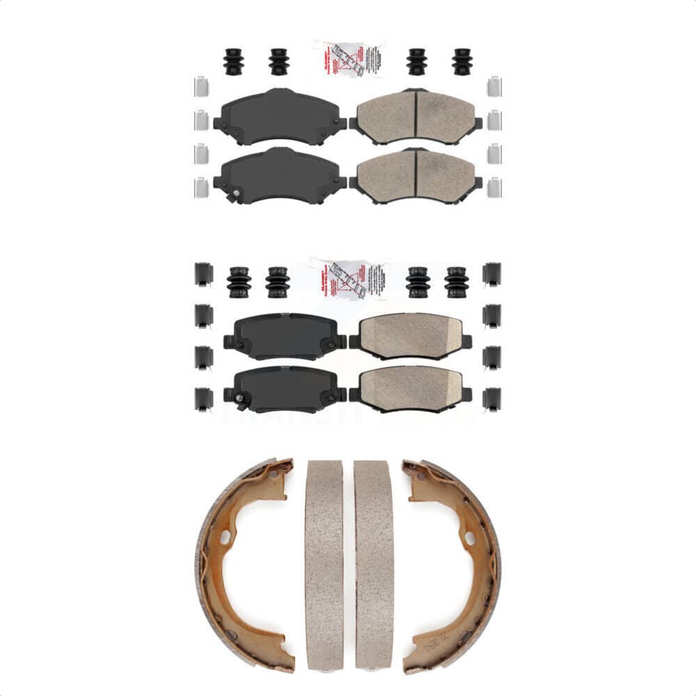 Transit Auto - KNN-101020 - Front and Rear Disc Brake Pad Kits