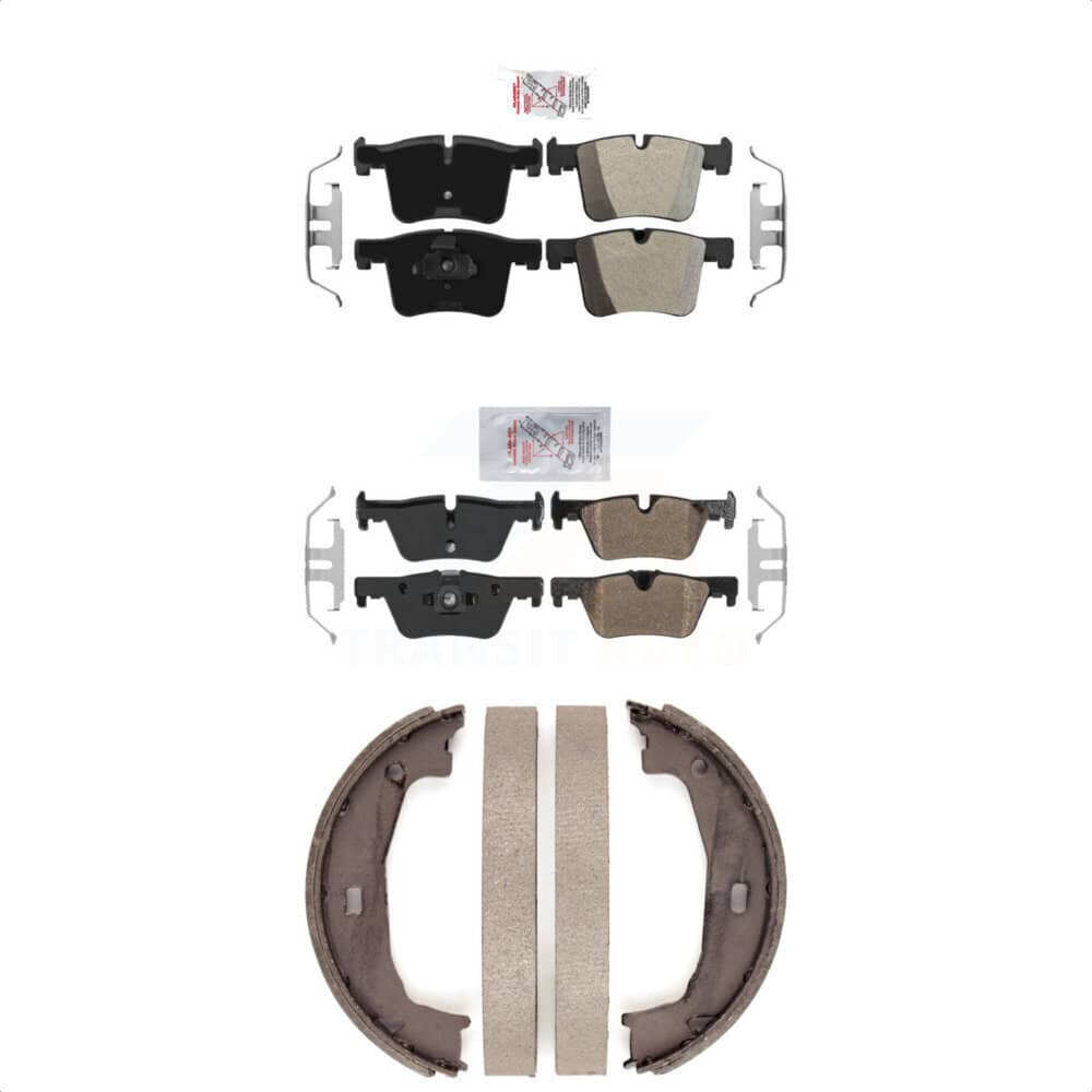 Transit Auto - KNN-101027 - Front and Rear Disc Brake Pad Kits
