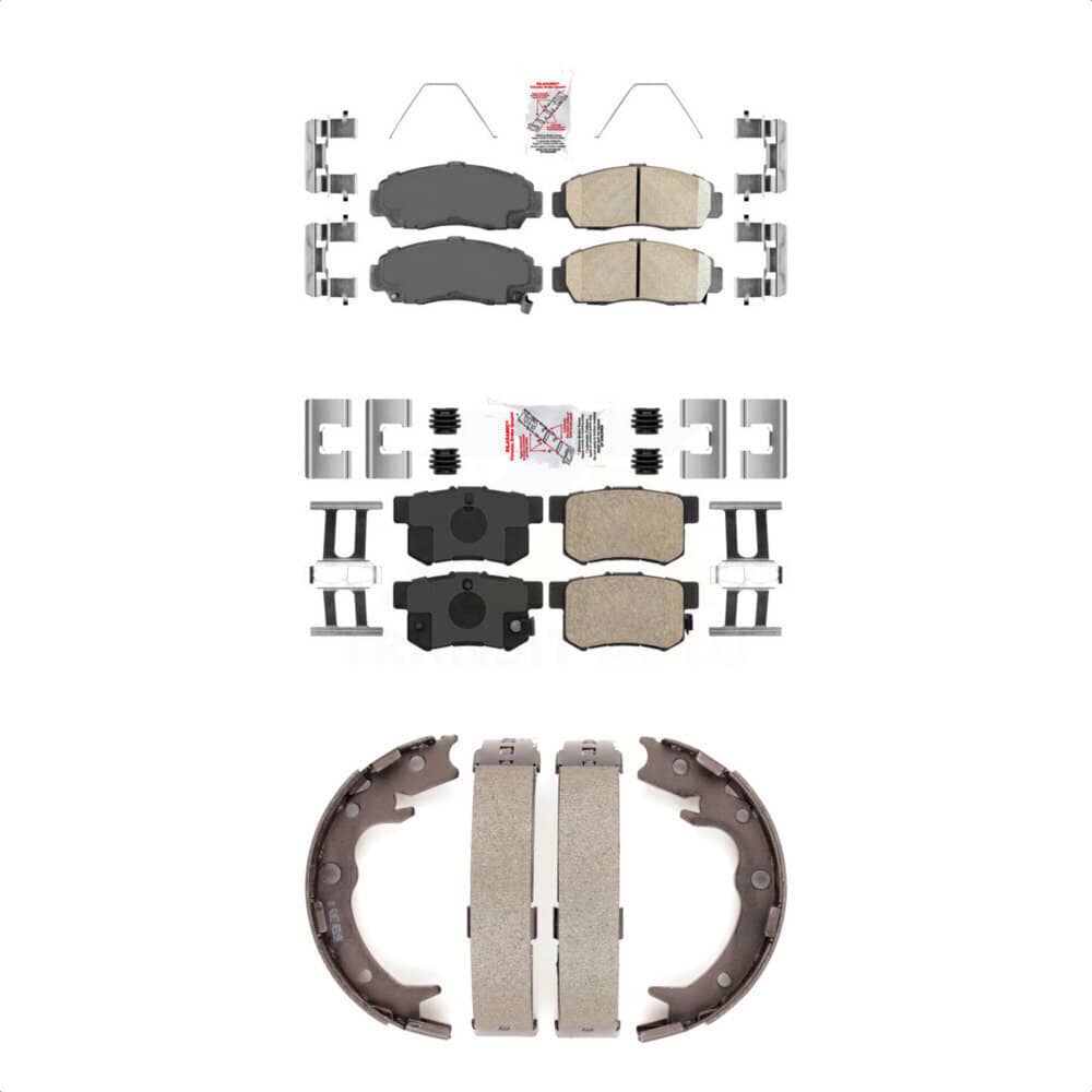 Transit Auto - KNN-101140 - Front and Rear Disc Brake Pad Kits