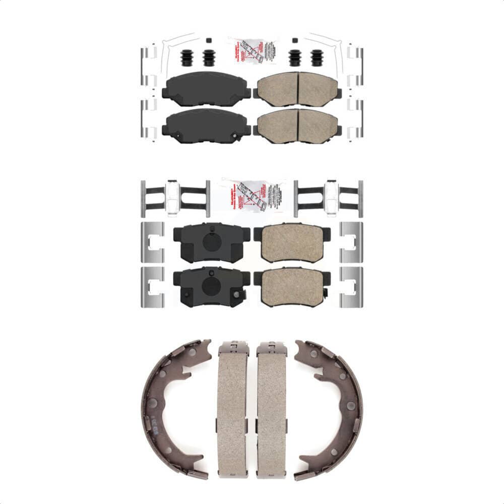 Transit Auto - KNN-101148 - Front and Rear Disc Brake Pad Kits