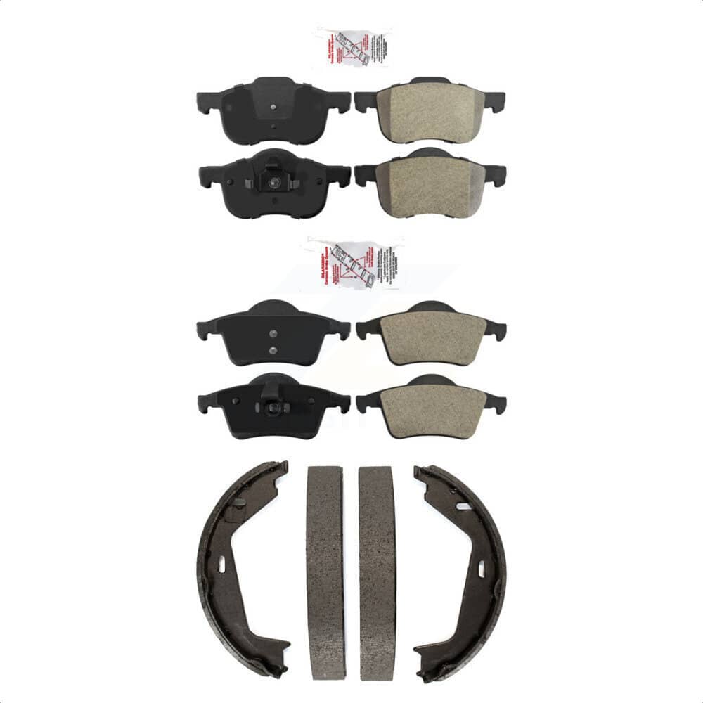 Transit Auto - KNN-101212 - Front and Rear Disc Brake Pad Kits