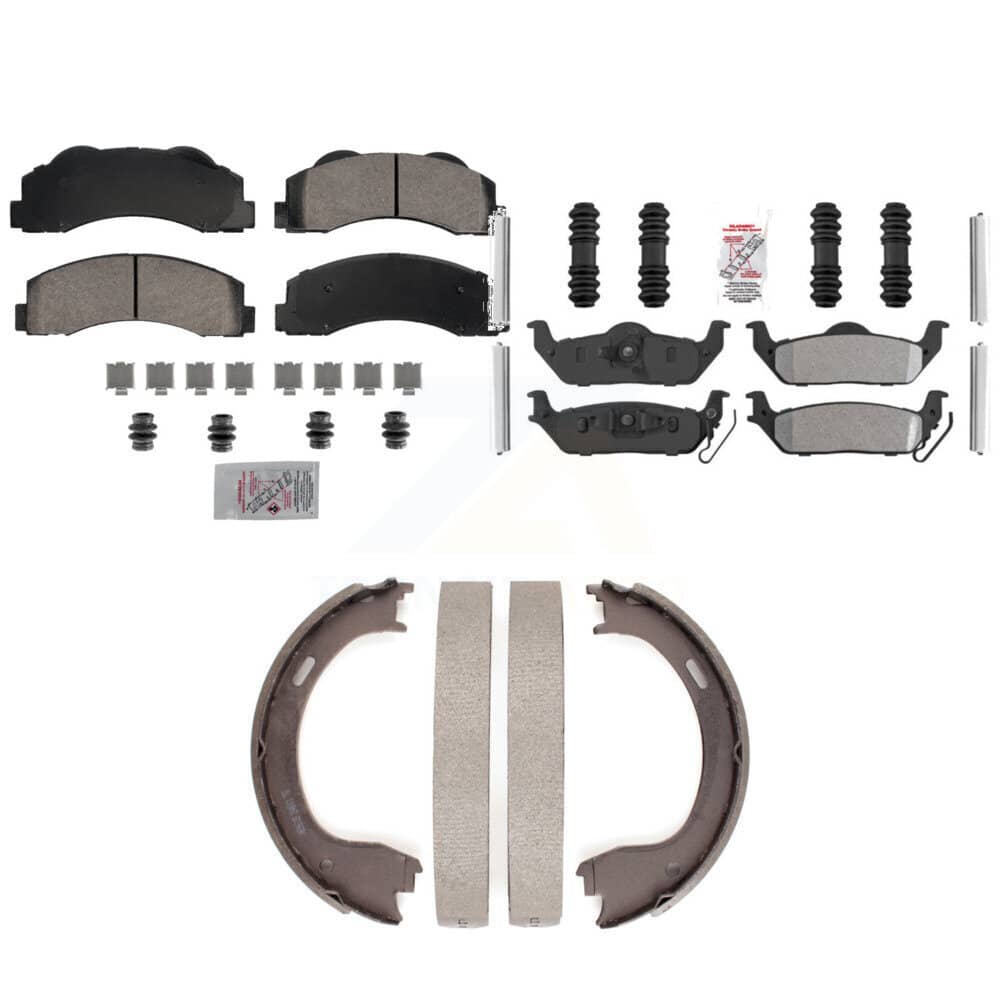 Transit Auto - KNN-101247 - Front and Rear Disc Brake Pad Kits