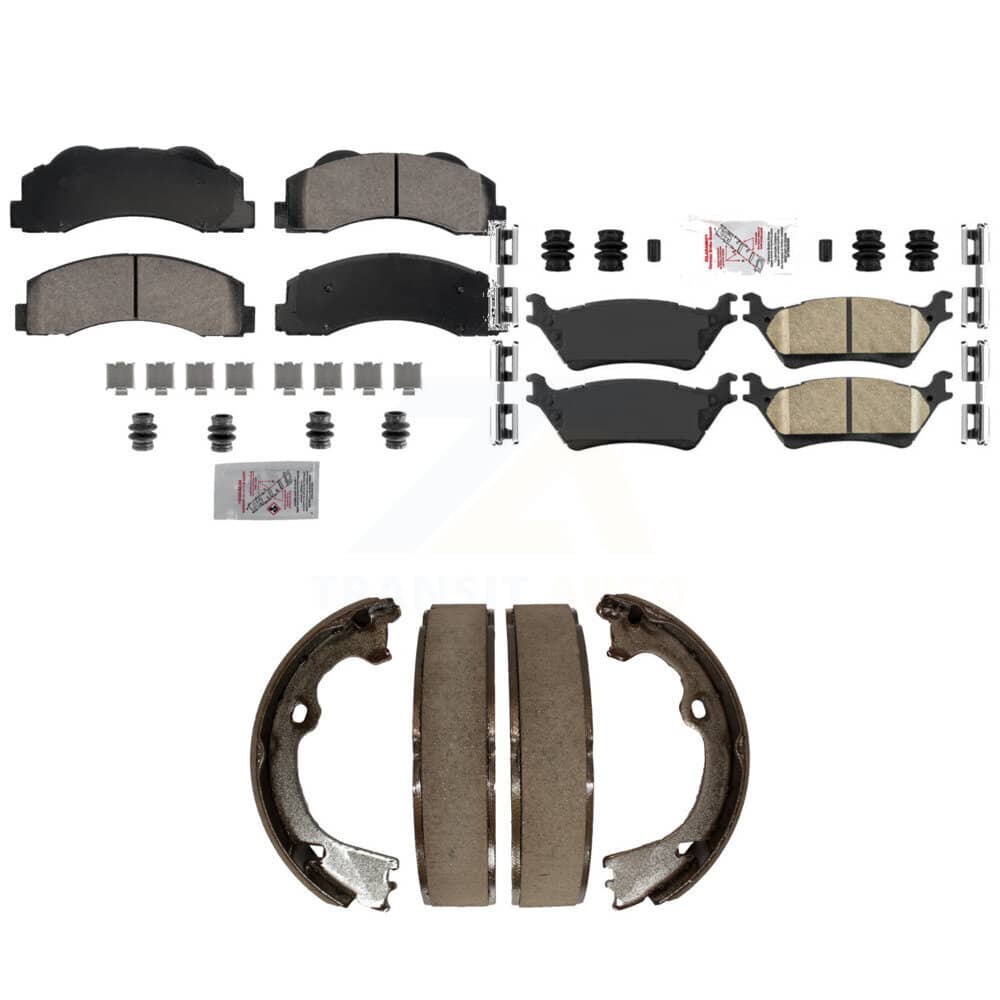 Transit Auto - KNN-101267 - Front and Rear Disc Brake Pad Kits