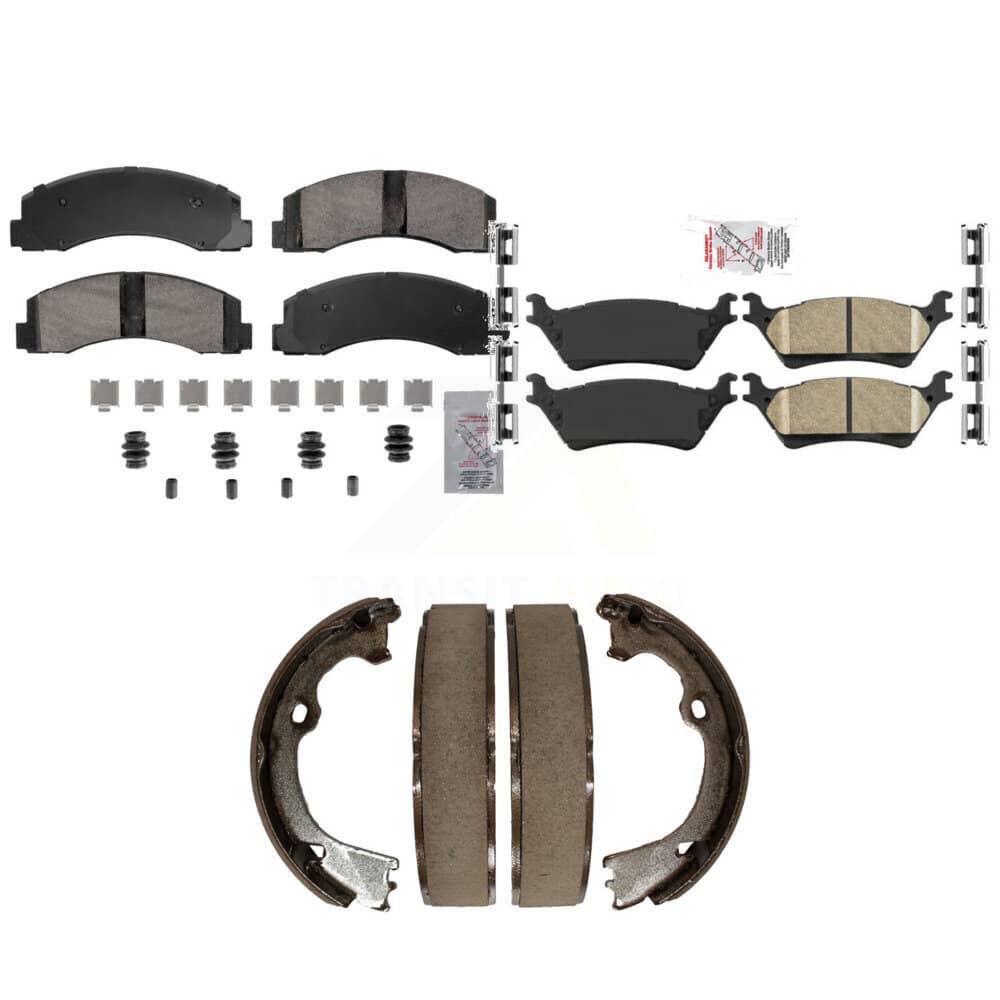 Transit Auto - KNN-101275 - Front and Rear Disc Brake Pad Kits