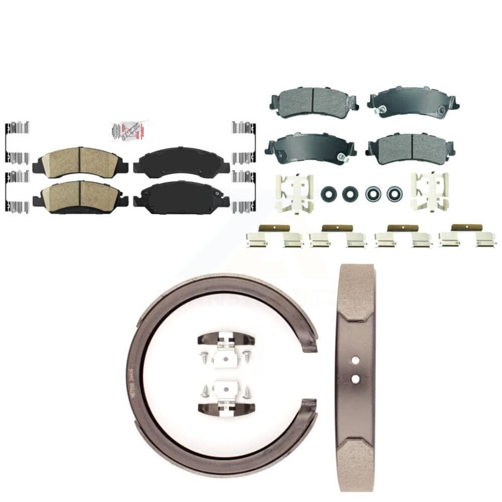Transit Auto - KNN-101299 - Front and Rear Disc Brake Pad Kits