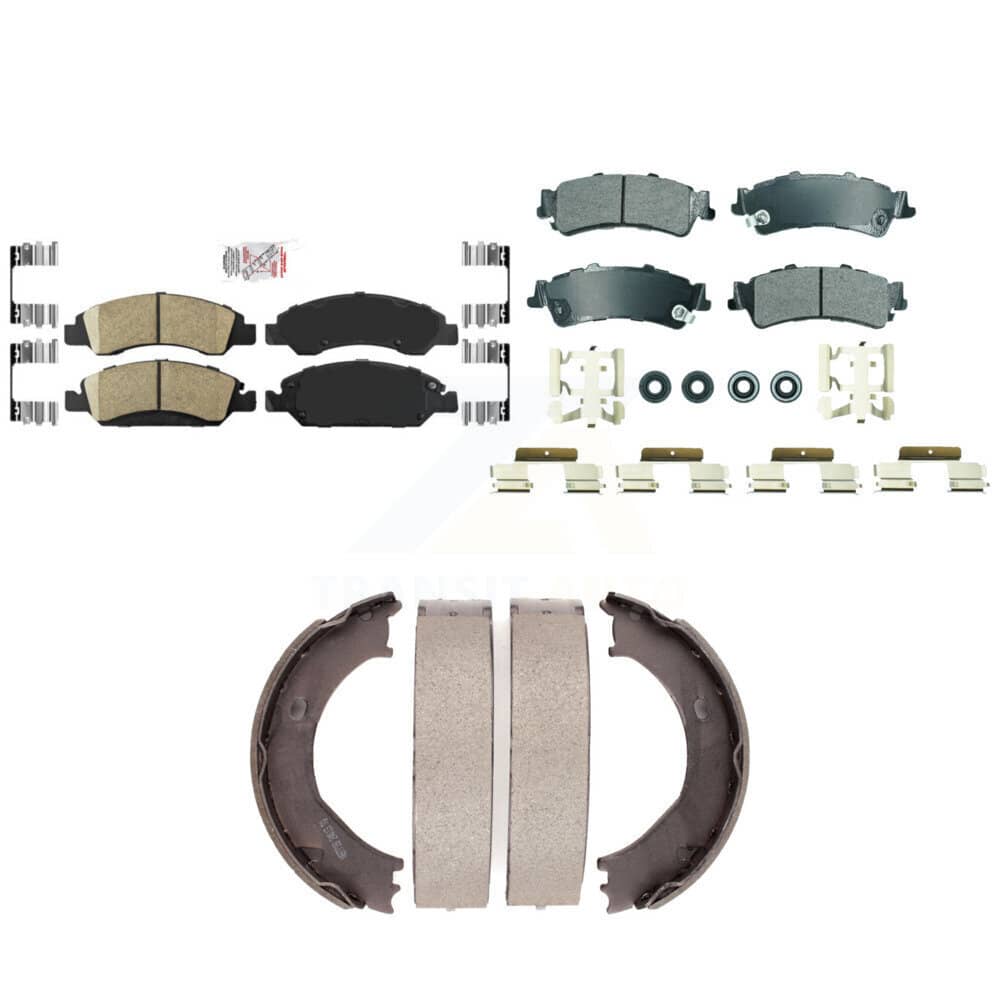 Transit Auto - KNN-101303 - Front and Rear Disc Brake Pad Kits