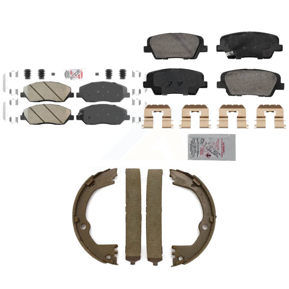 Transit Auto - KNN-101315 - Front and Rear Disc Brake Pad Kits