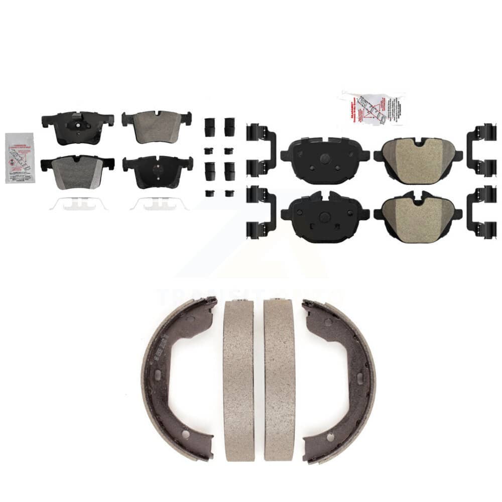 Transit Auto - KNN-101327 - Front and Rear Disc Brake Pad Kits