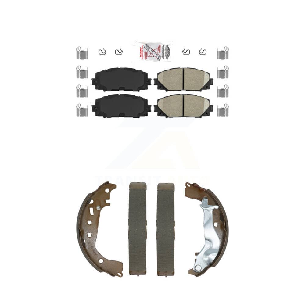 Transit Auto - KNN-101351 - Front and Rear Disc Brake Pad Kits