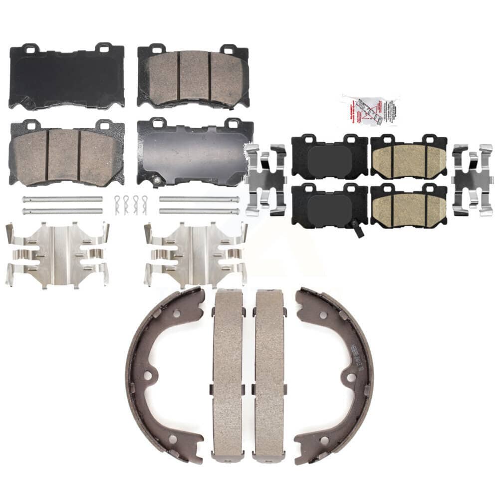 Transit Auto - KNN-101357 - Front and Rear Disc Brake Pad Kits