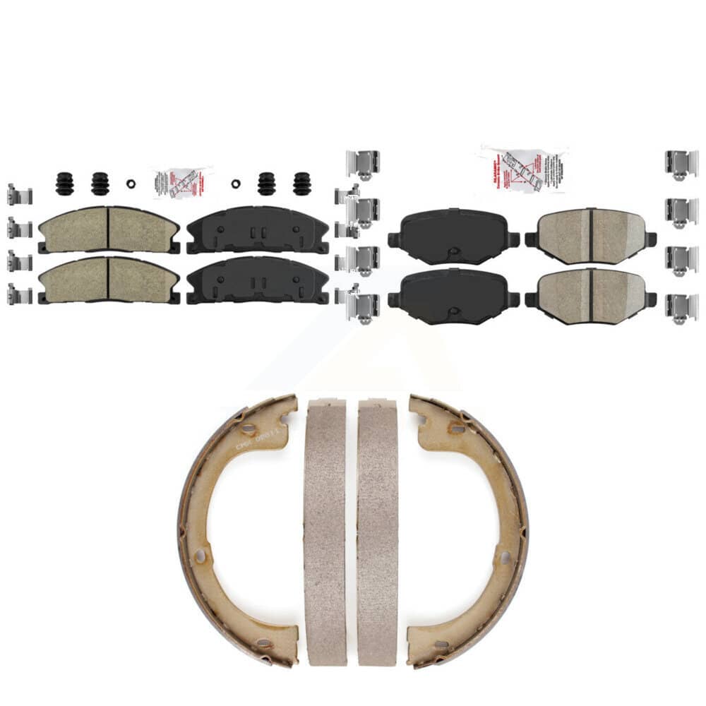 Transit Auto - KNN-101369 - Front and Rear Disc Brake Pad Kits