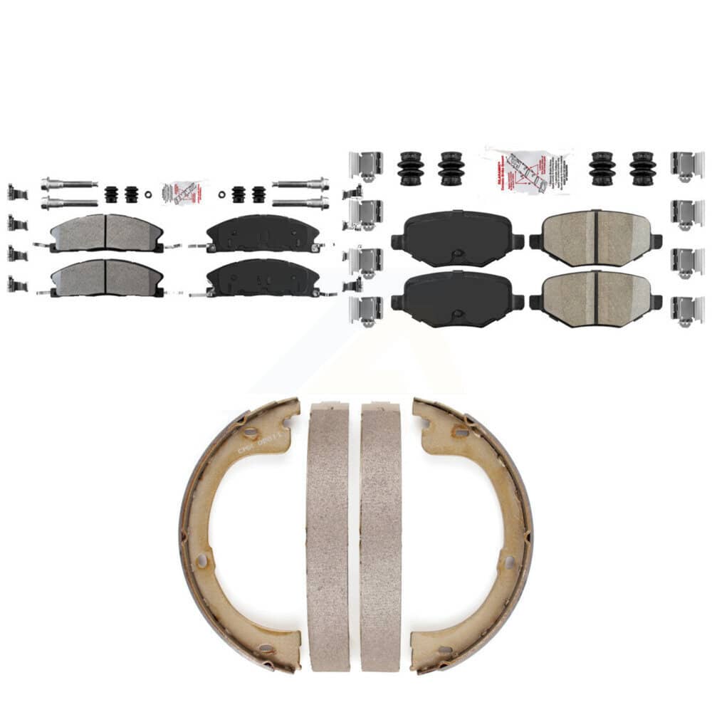 Transit Auto - KNN-101373 - Front and Rear Disc Brake Pad Kits