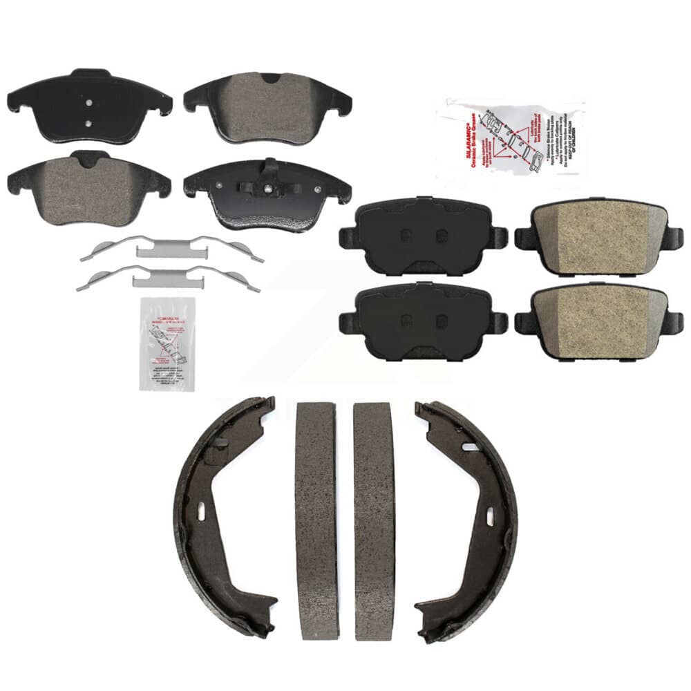 Transit Auto - KNN-101396 - Front and Rear Disc Brake Pad Kits