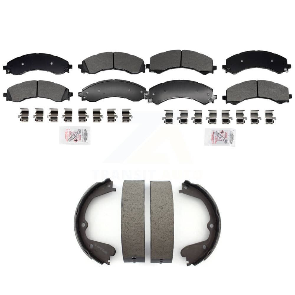 Transit Auto - KNN-101401 - Front and Rear Disc Brake Pad Kits