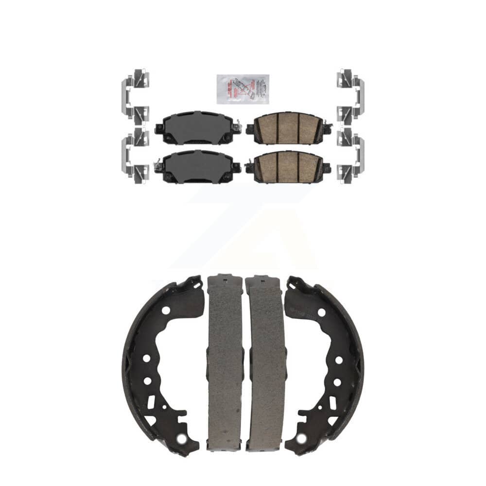 Transit Auto - KNN-101413 - Front and Rear Disc Brake Pad Kits