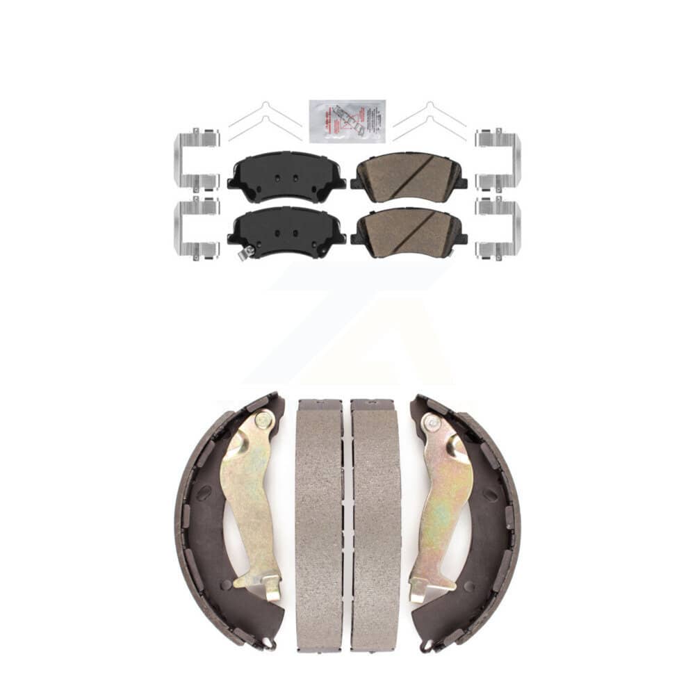 Transit Auto - KNN-101414 - Front and Rear Disc Brake Pad Kits
