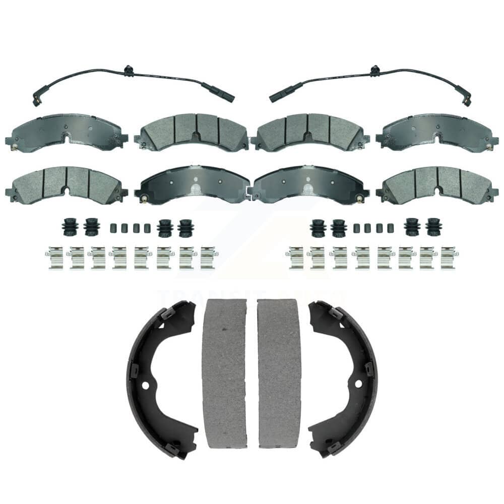 Transit Auto - KNN-101419 - Front and Rear Disc Brake Pad Kits