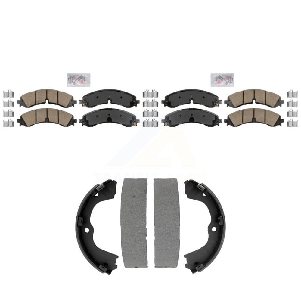 Transit Auto - KNN-101422 - Front and Rear Disc Brake Pad Kits