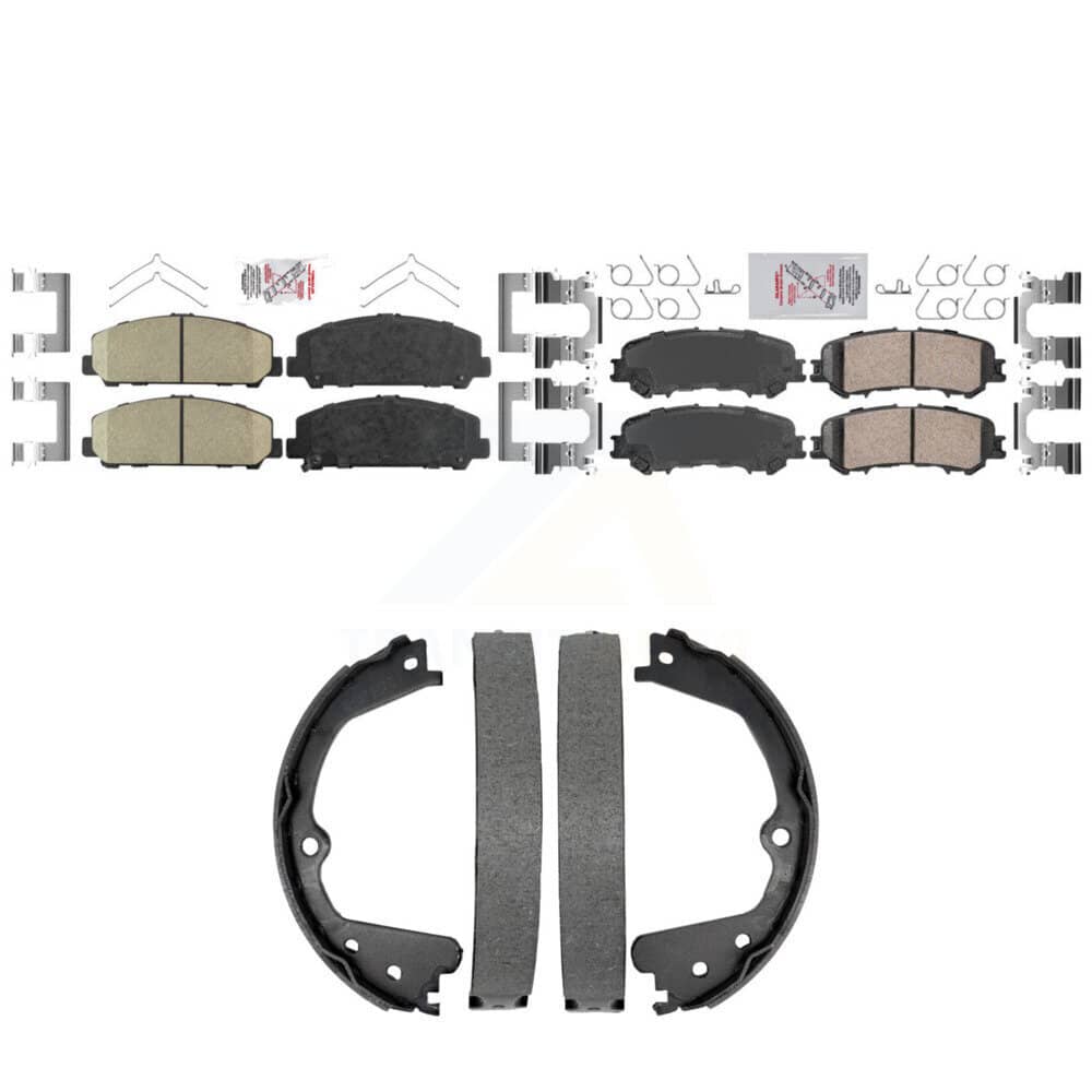 Transit Auto - KNN-101425 - Front and Rear Disc Brake Pad Kits
