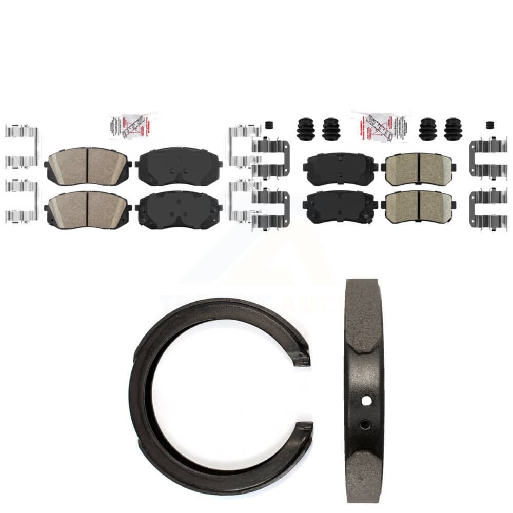 Transit Auto - KNN-101433 - Front and Rear Disc Brake Pad Kits