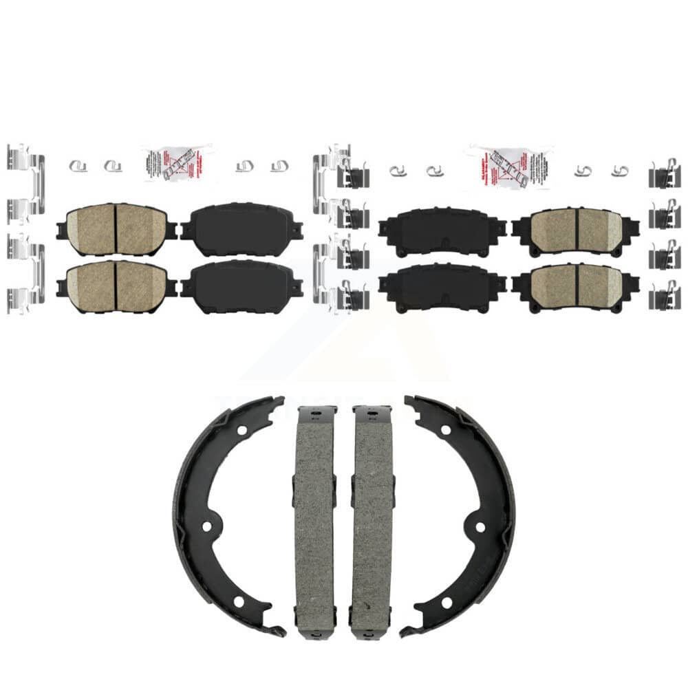 Transit Auto - KNN-101450 - Front and Rear Disc Brake Pad Kits