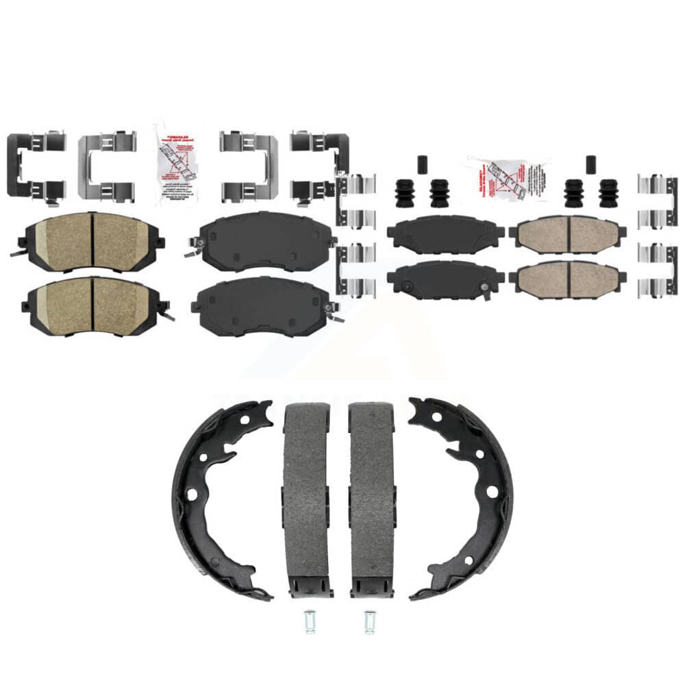 Transit Auto - KNN-101455 - Front and Rear Disc Brake Pad Kits