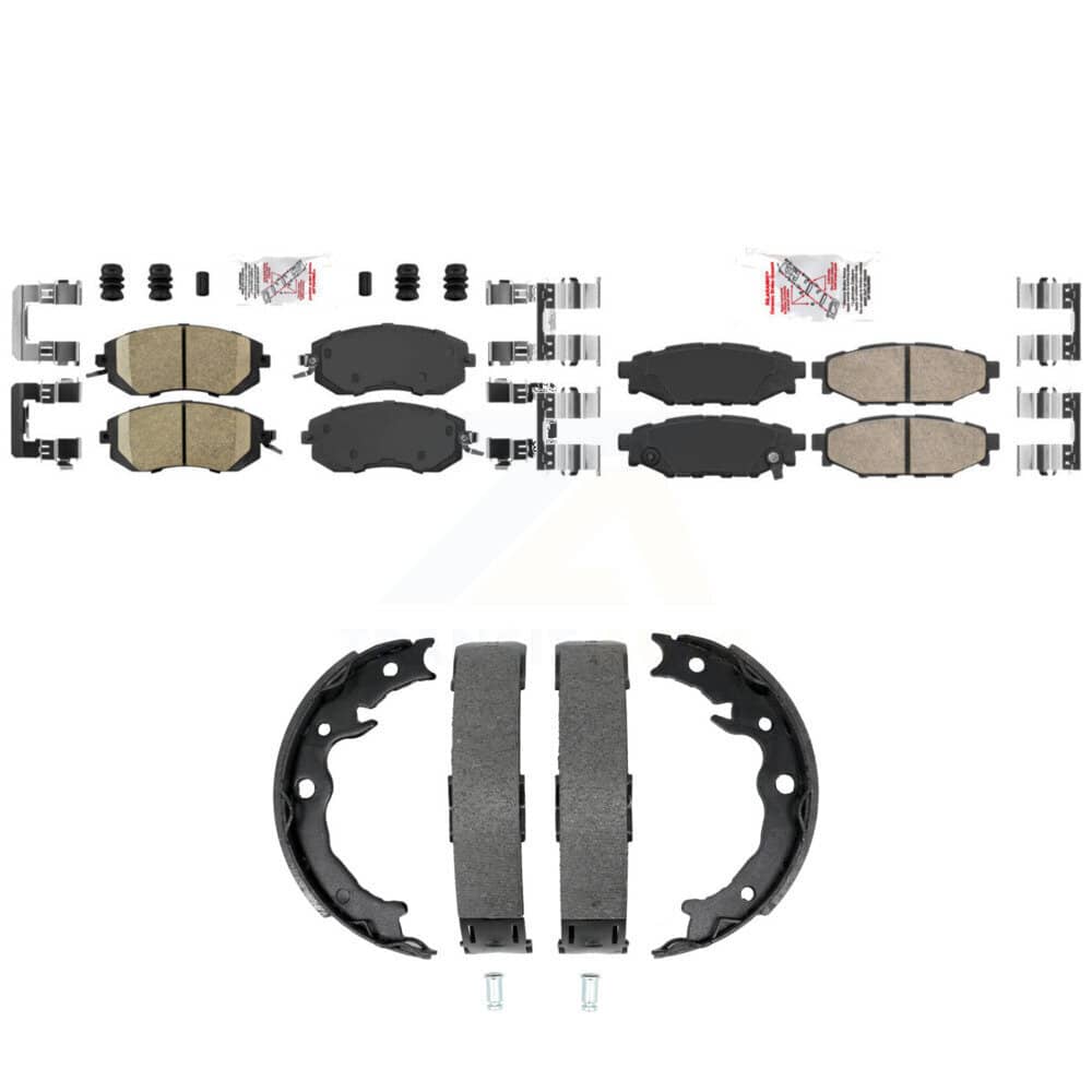 Transit Auto - KNN-101456 - Front and Rear Disc Brake Pad Kits
