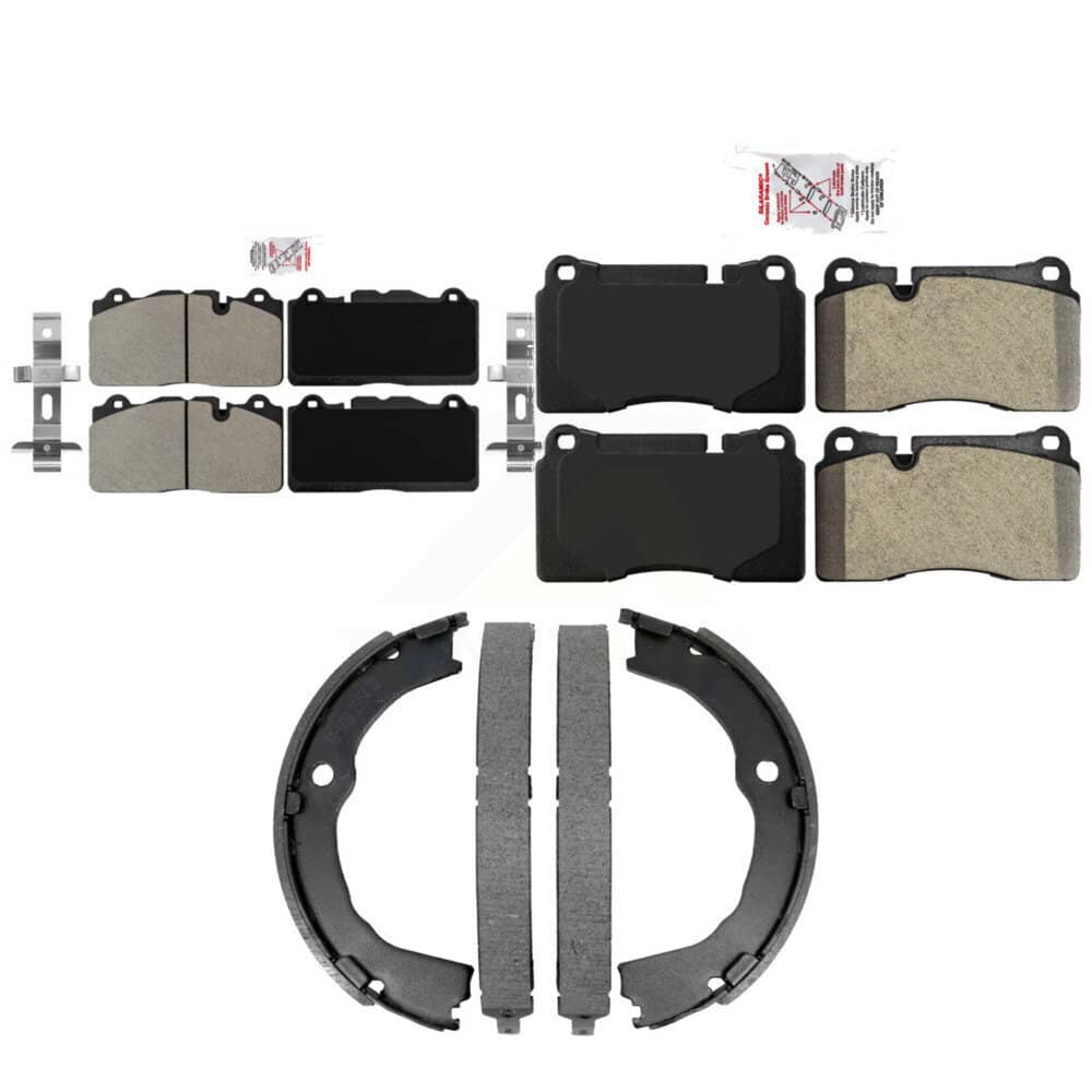 Transit Auto - KNN-101477 - Front and Rear Disc Brake Pad Kits