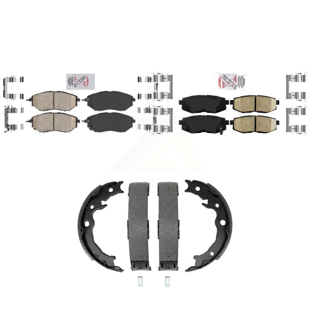 Transit Auto - KNN-101508 - Front and Rear Disc Brake Pad Kits