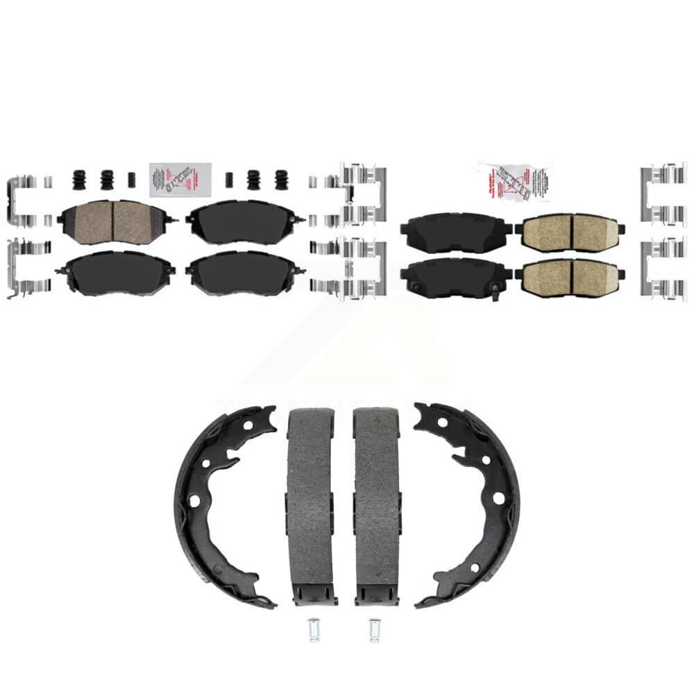 Transit Auto - KNN-101509 - Front and Rear Disc Brake Pad Kits