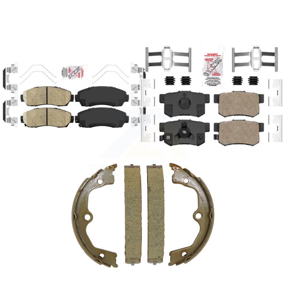 Transit Auto - KNN-101513 - Front and Rear Disc Brake Pad Kits