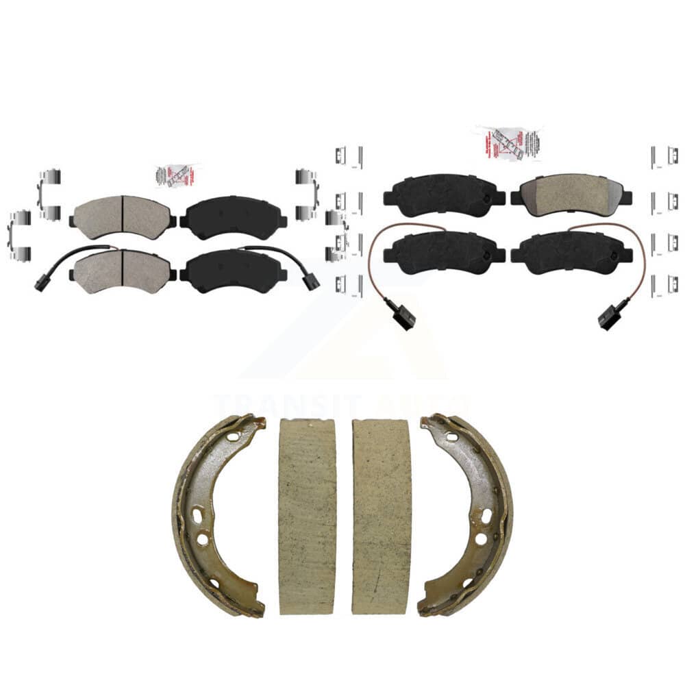 Transit Auto - KNN-101521 - Front and Rear Disc Brake Pad Kits