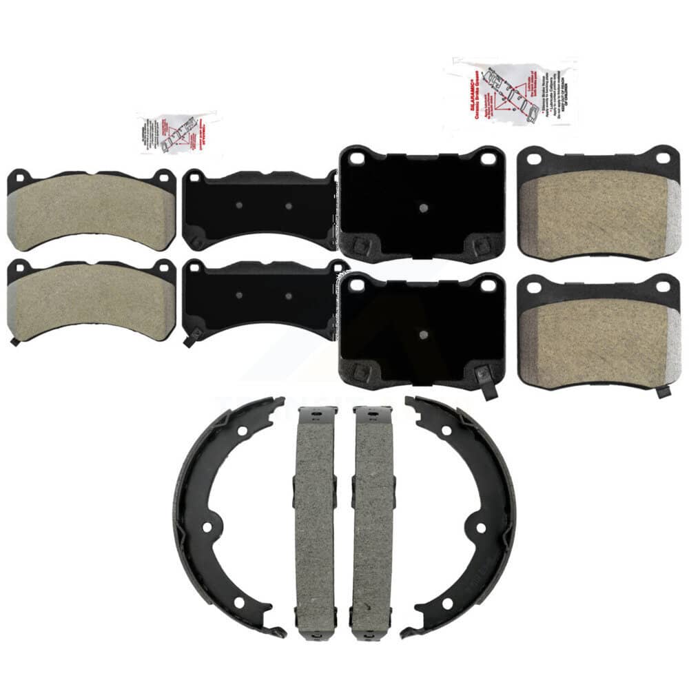 Transit Auto - KNN-101526 - Front and Rear Disc Brake Pad Kits