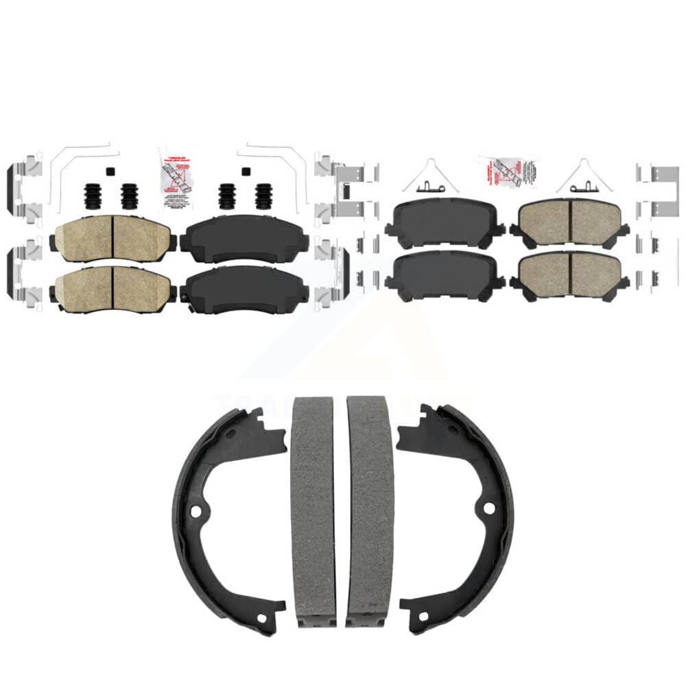 Transit Auto - KNN-101531 - Front and Rear Disc Brake Pad Kits