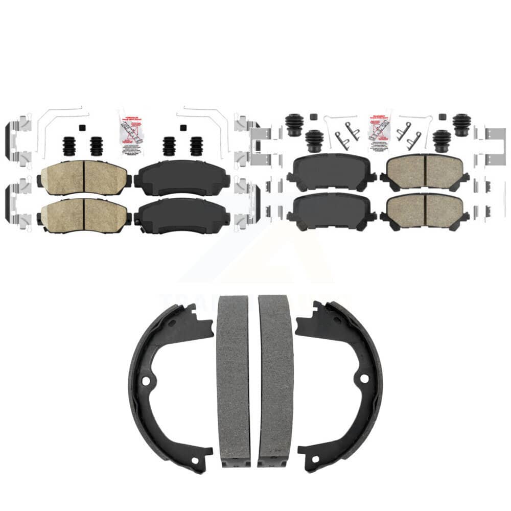 Transit Auto - KNN-101533 - Front and Rear Disc Brake Pad Kits