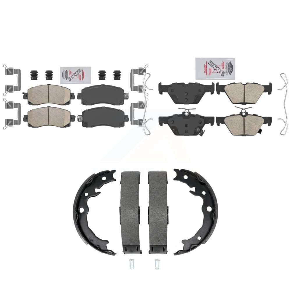 Transit Auto - KNN-101550 - Front and Rear Disc Brake Pad Kits