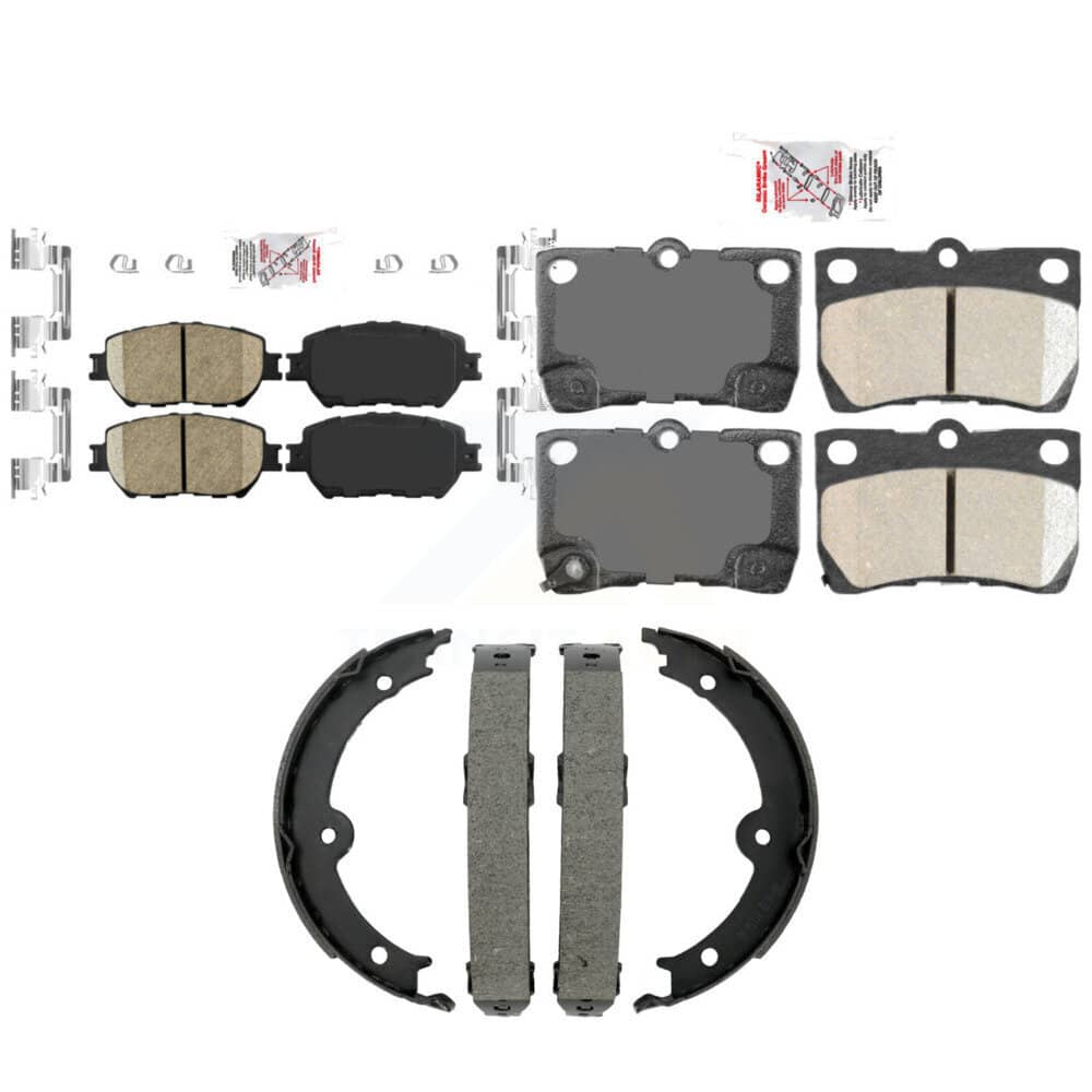 Transit Auto - KNN-101557 - Front and Rear Disc Brake Pad Kits