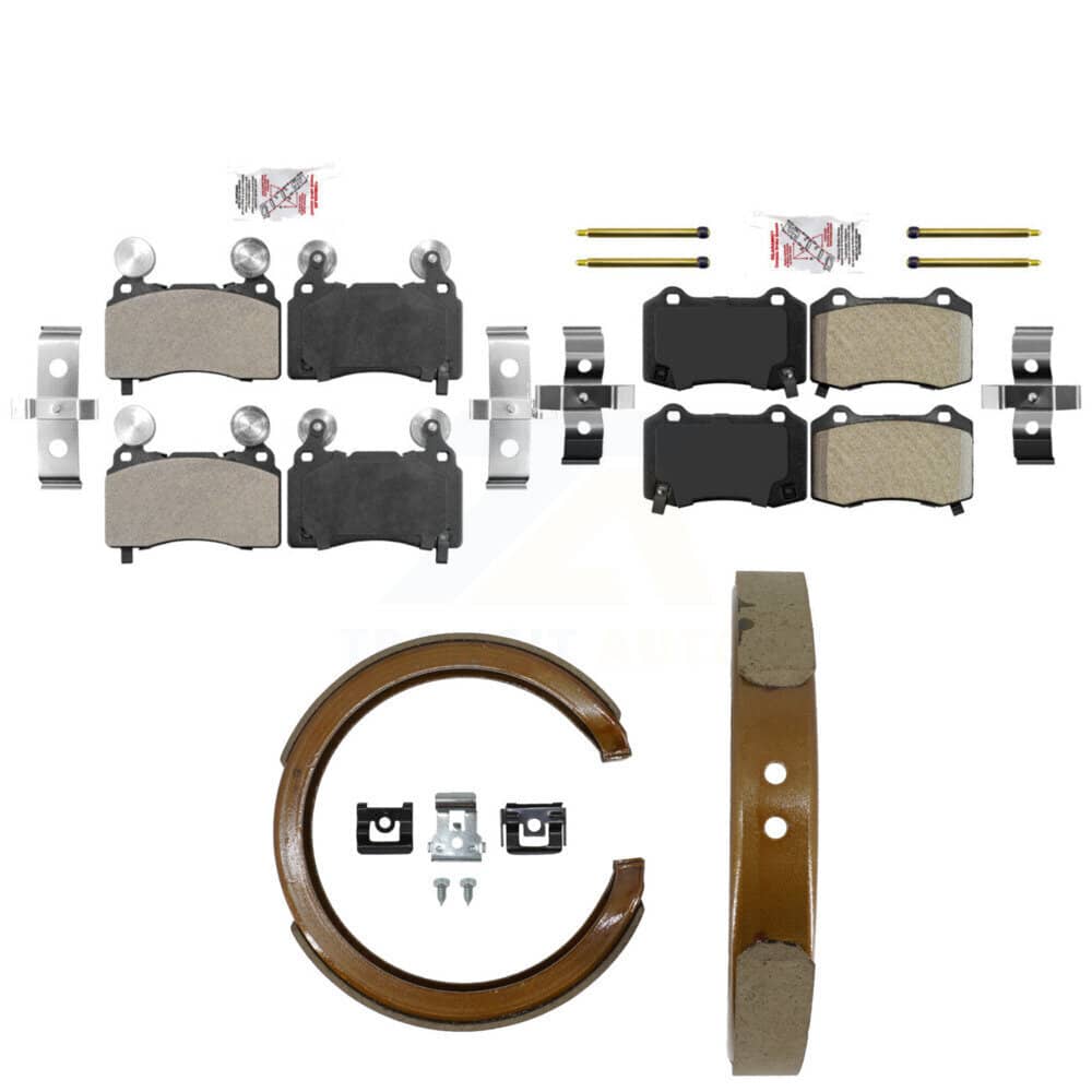 Transit Auto - KNN-101583 - Front and Rear Disc Brake Pad Kits