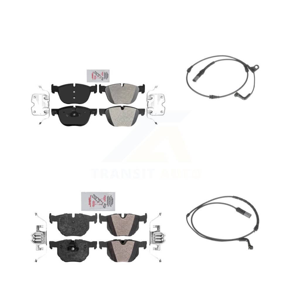 AmeriBRAKES - KNW-100003 - Front and Rear Disc Brake Pad Kits