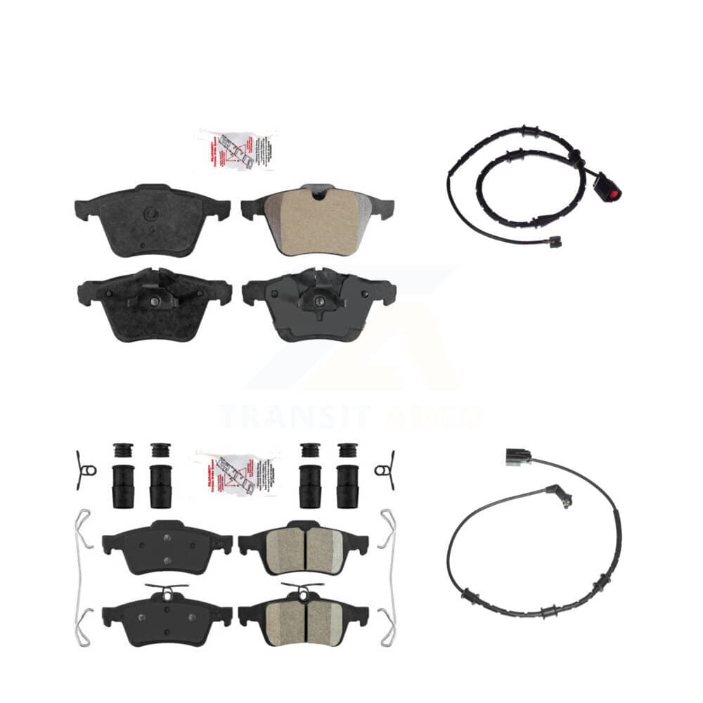AmeriBRAKES - KNW-100021 - Front and Rear Disc Brake Pad Kits