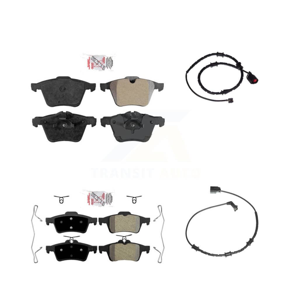 AmeriBRAKES - KNW-100023 - Front and Rear Disc Brake Pad Kits