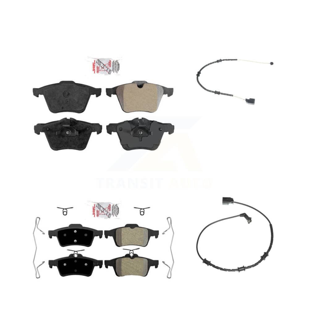 AmeriBRAKES - KNW-100026 - Front and Rear Disc Brake Pad Kits