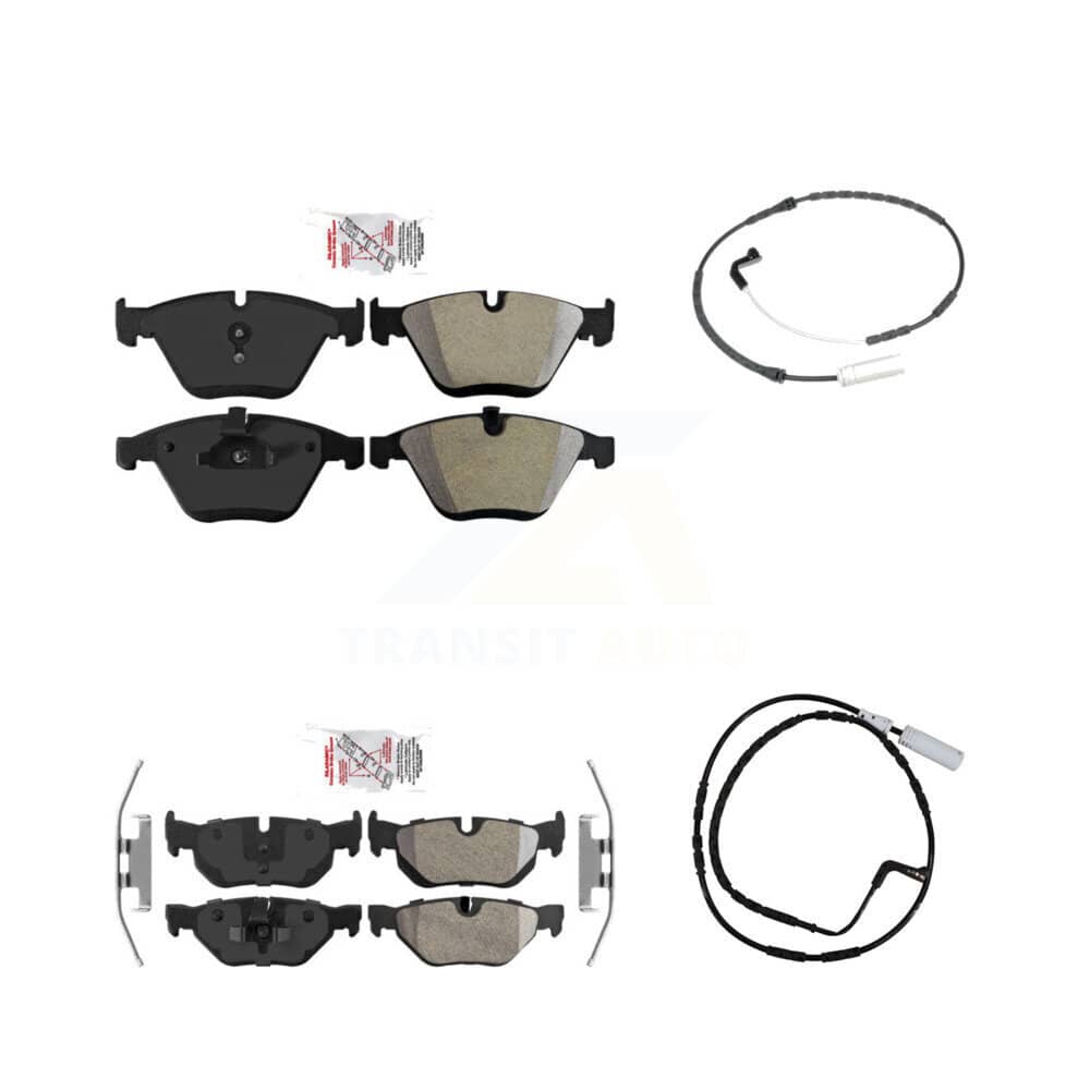 AmeriBRAKES - KNW-100030 - Front and Rear Disc Brake Pad Kits